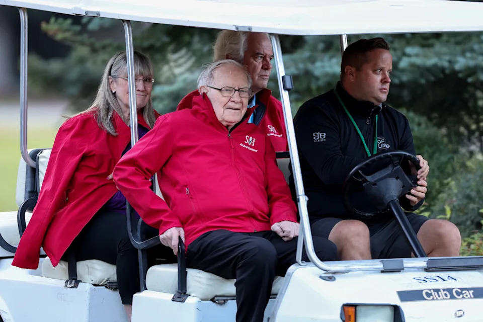Berkshire Hathaway stock drops after CEO Warren Buffett announces successor