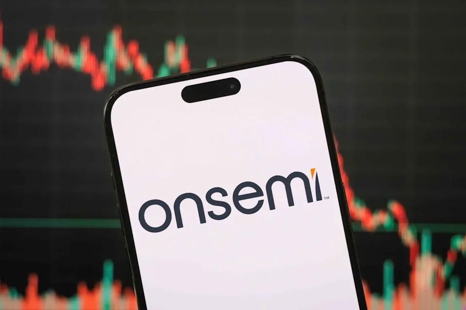 Onsemi Stock Falls as Sales Slide and Chipmaker Warns of Challenging Environment